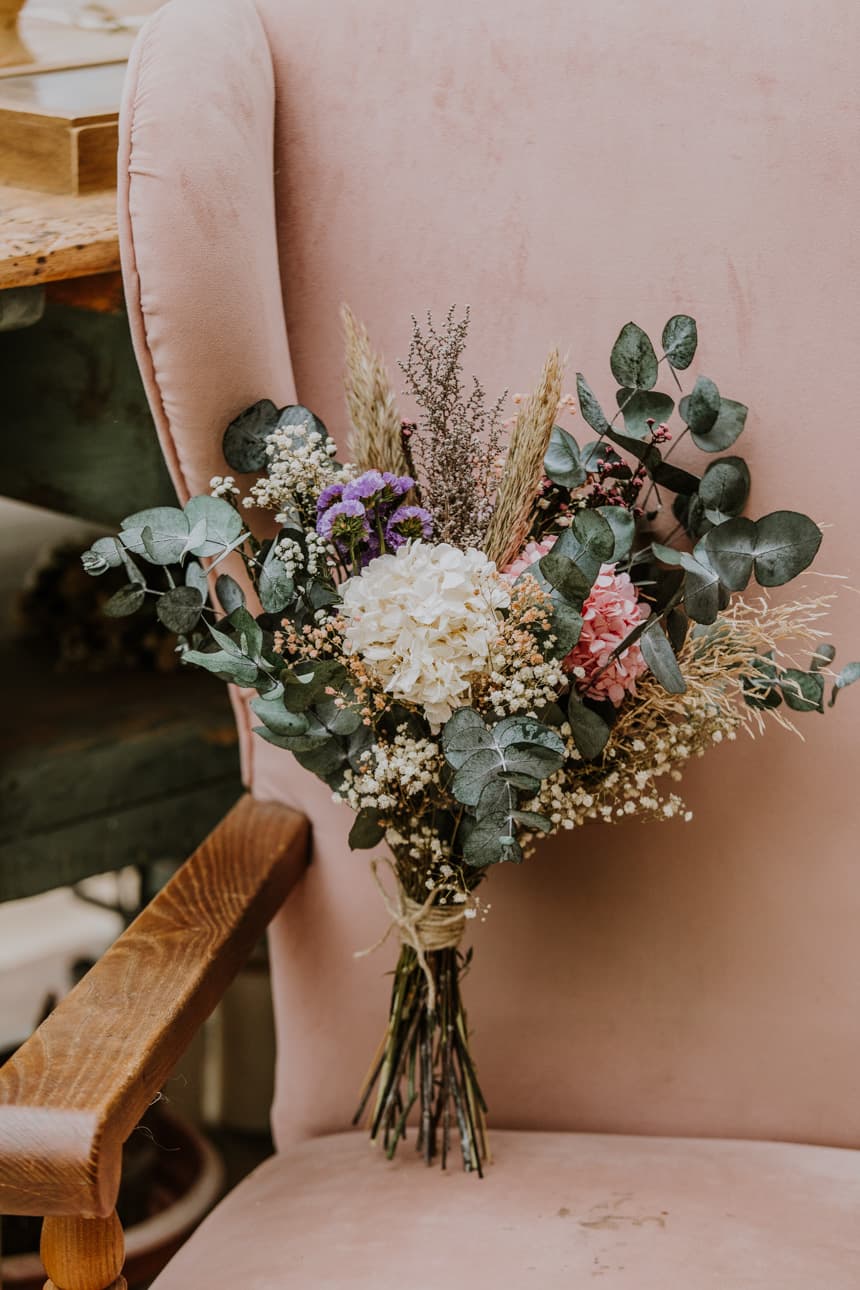 Ramo de flores preservadas Constance
