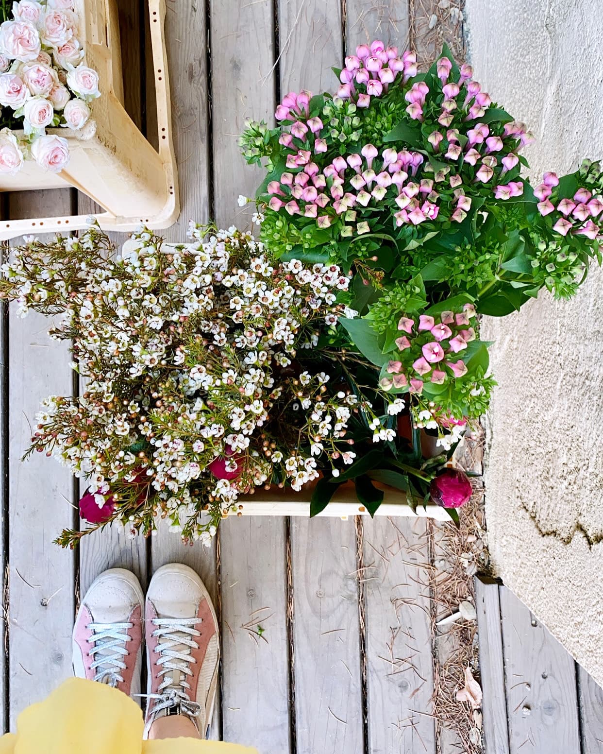 Flores naturales para los ramos de novia de junio