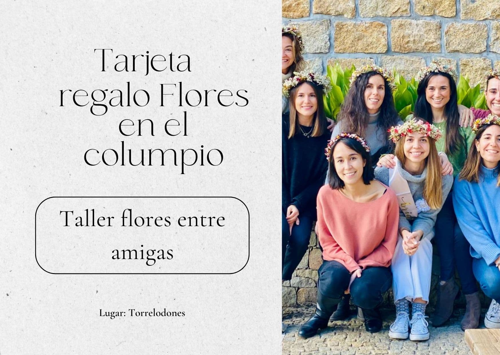Taller privado de flores para grupos 7