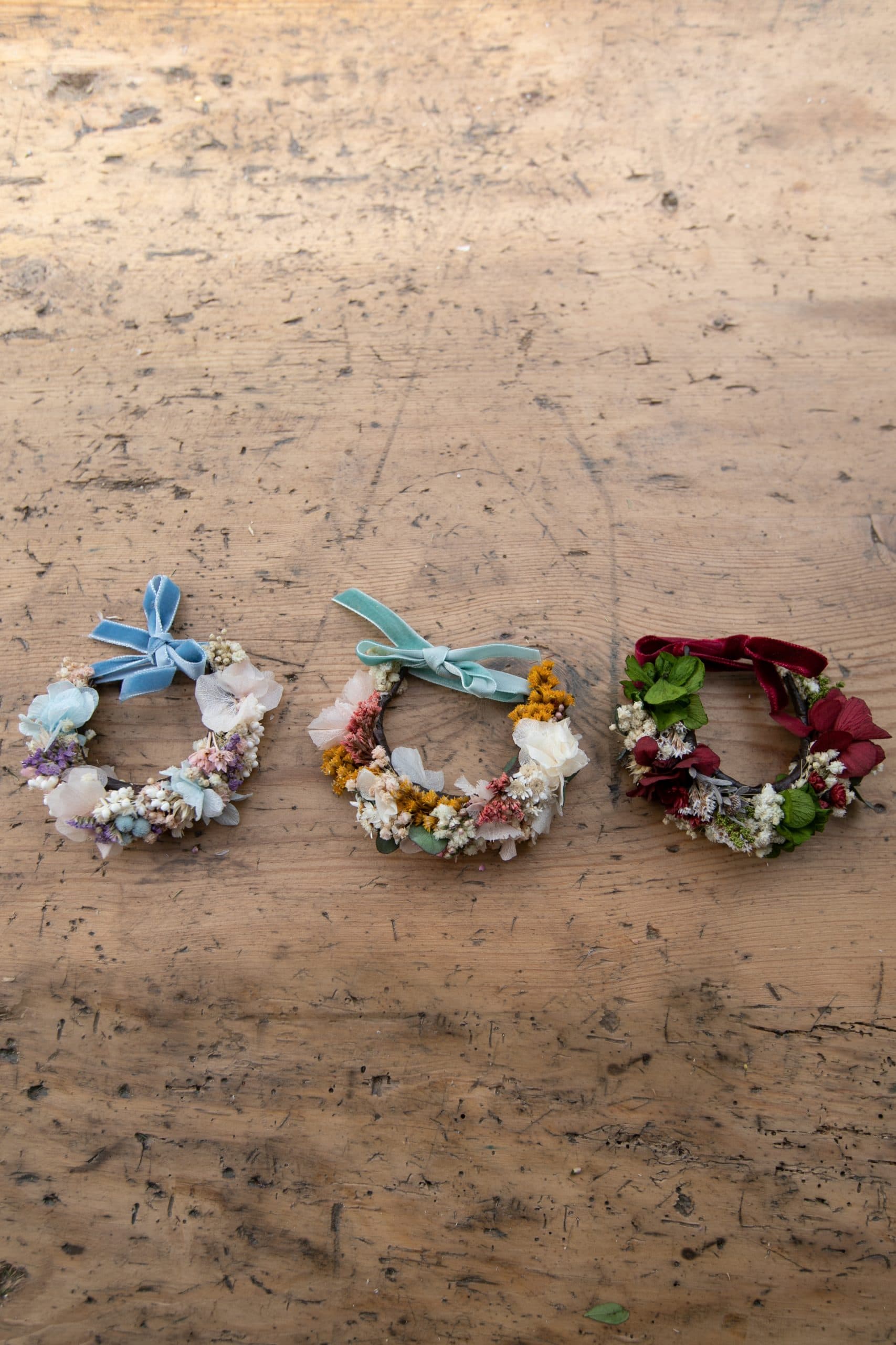 Pulseras de hortensias 5