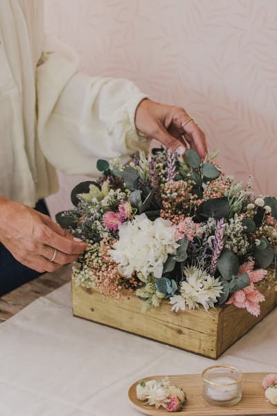 CENTROS DE FLORES PRESERVADAS