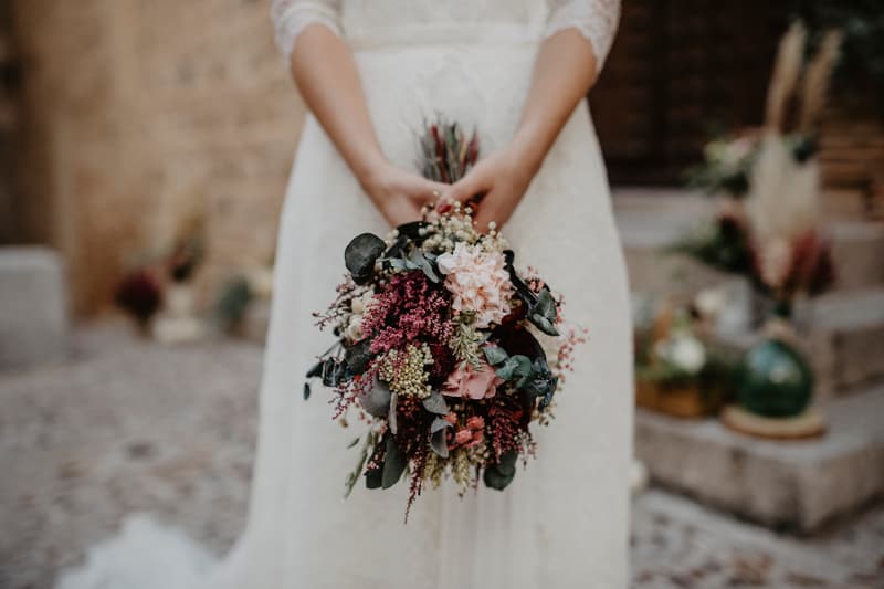Ramos de novia otoñales