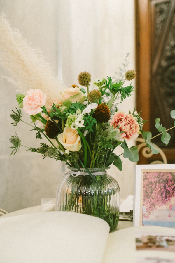 Decoración floral Love and Winter
