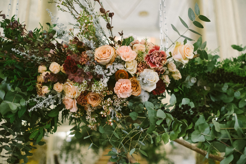 Decoración floral Love and Winter