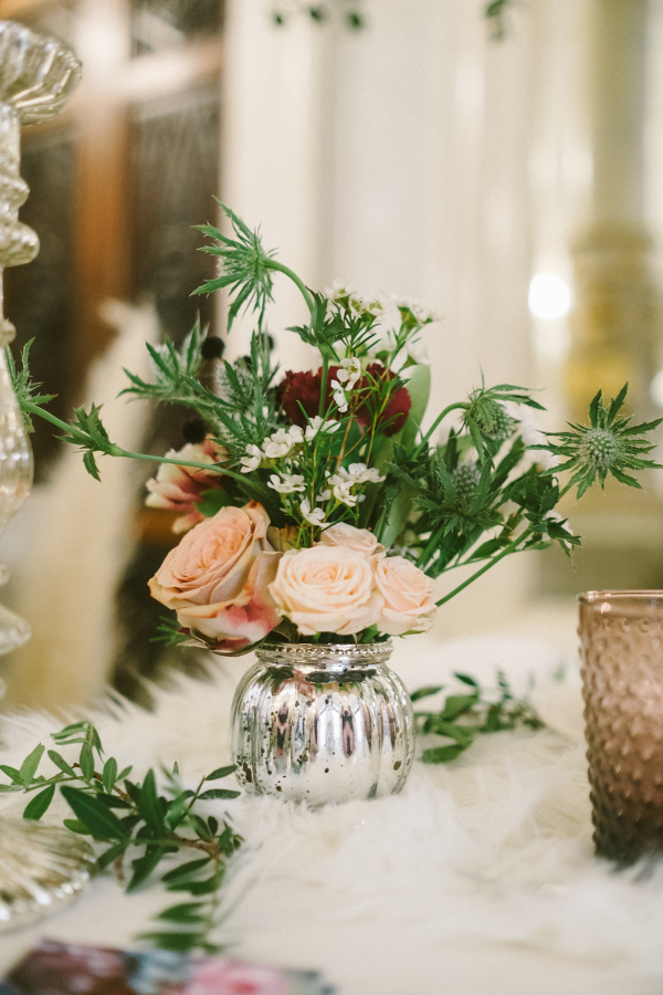 Decoración floral Love and Winter