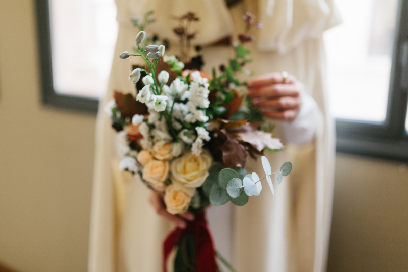 Ramo de novia de invierno
