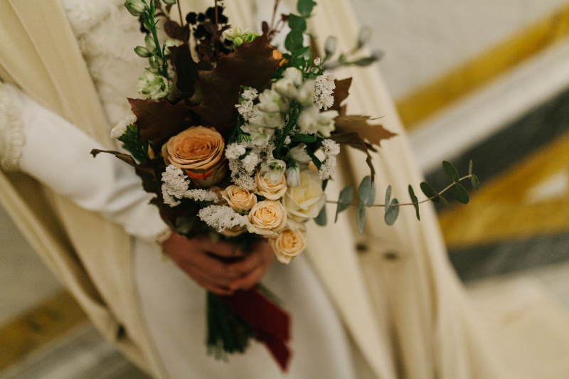 Ramo de novia de invierno
