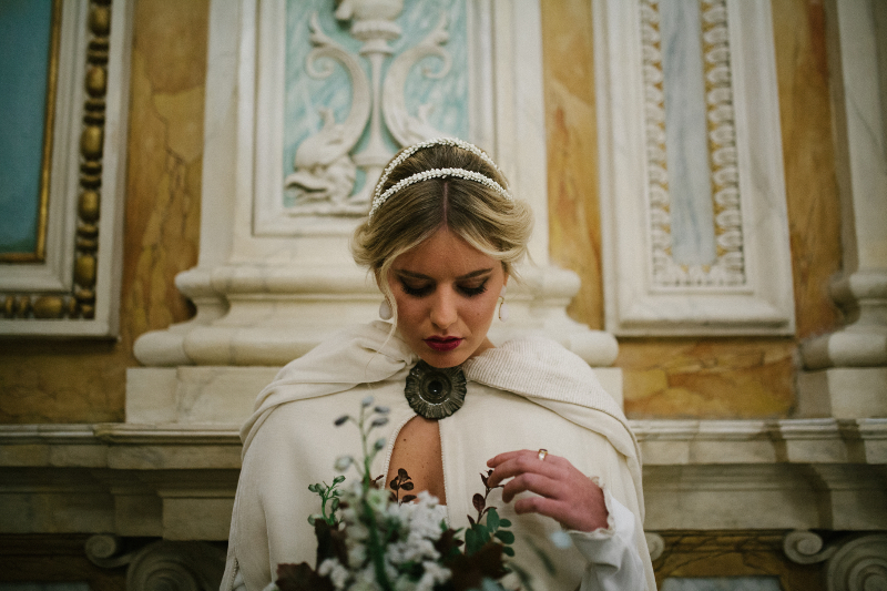 Ramo de novia de invierno