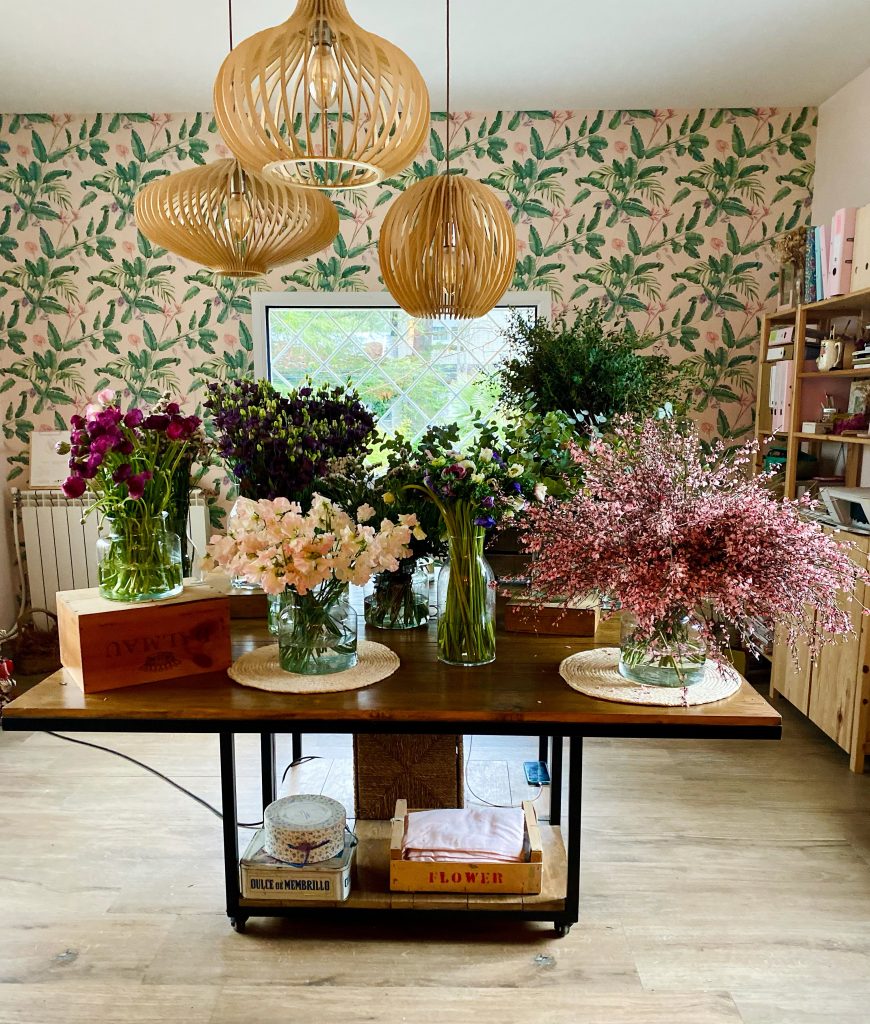 Taller de flores naturales