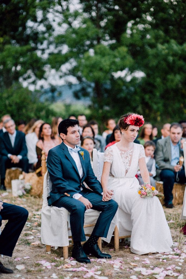 Ramo de novia pequeño y colorido