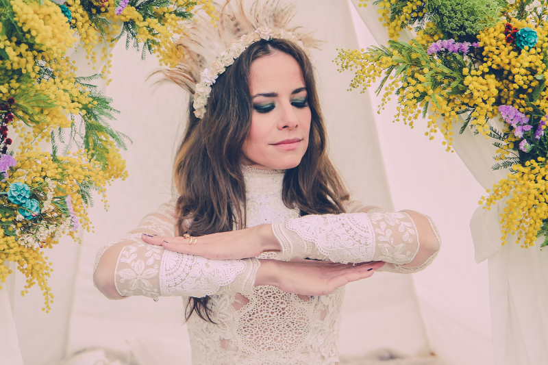 Decoración de bodas estilo apache