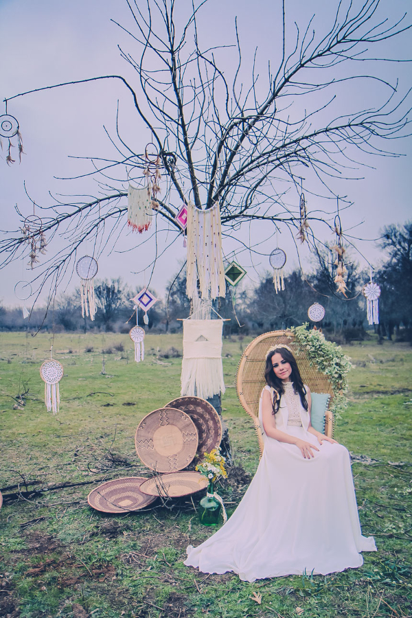 Decoración de bodas estilo apache