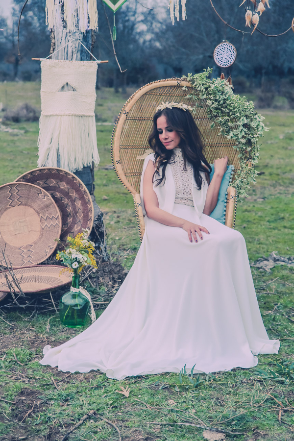 Decoración de bodas estilo apache