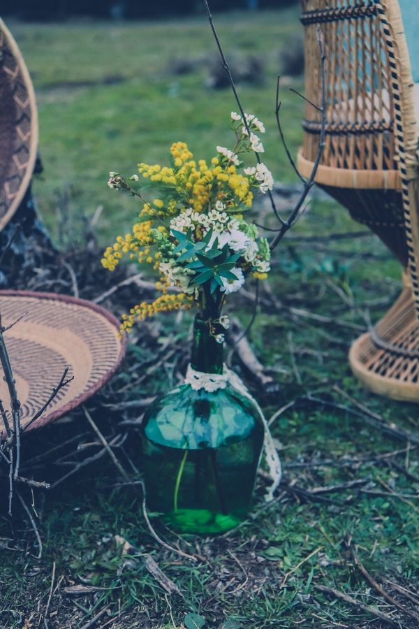 Decoración de bodas estilo apache