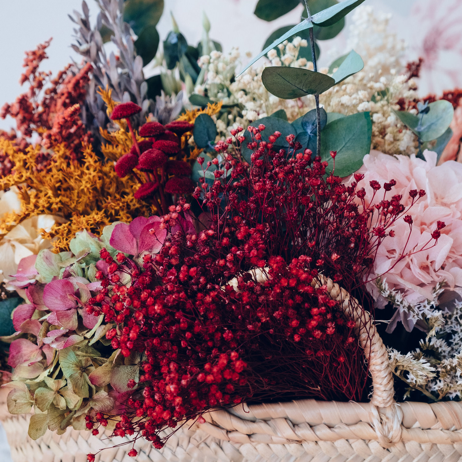 Cesto de flores - Imagen 5