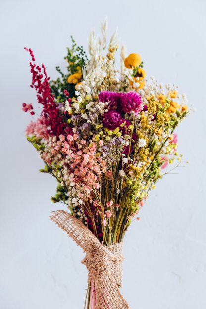 Ramos de novia otoñales - Flores en el Columpio