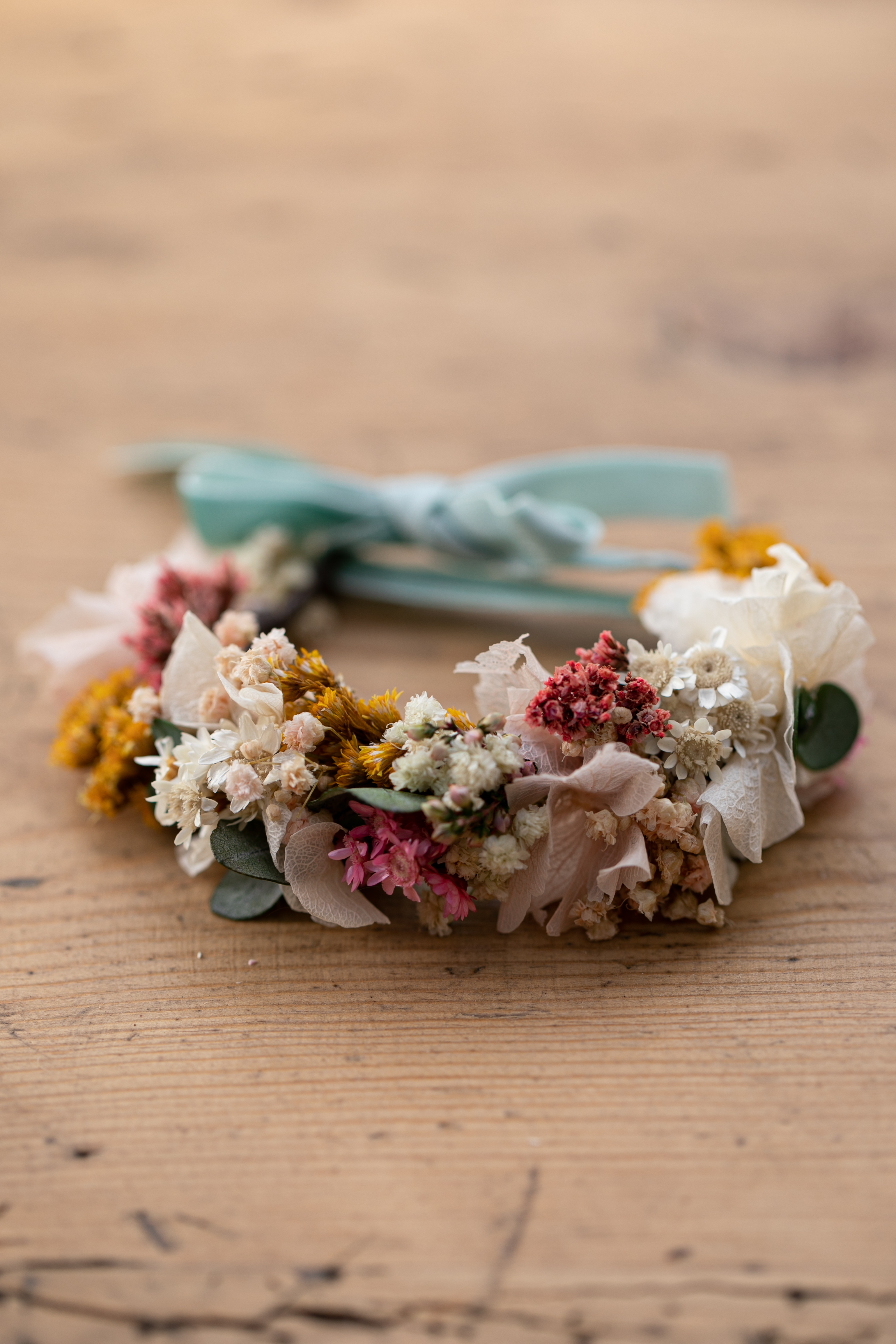 Pulseras preservadas para damas de honor,