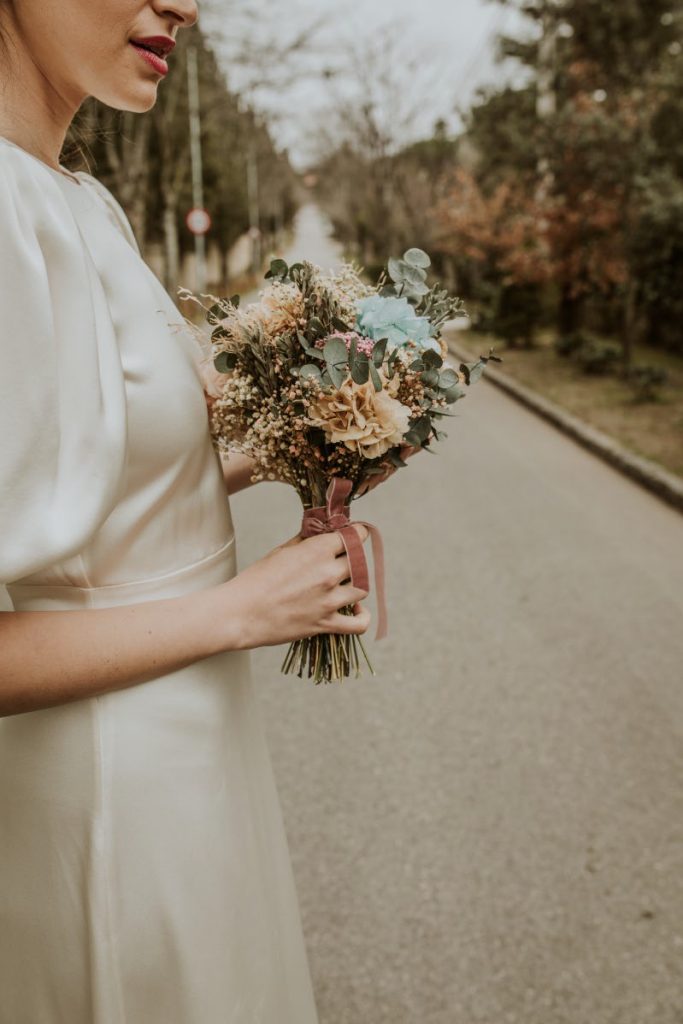 Bouquet ramo preservado de novia