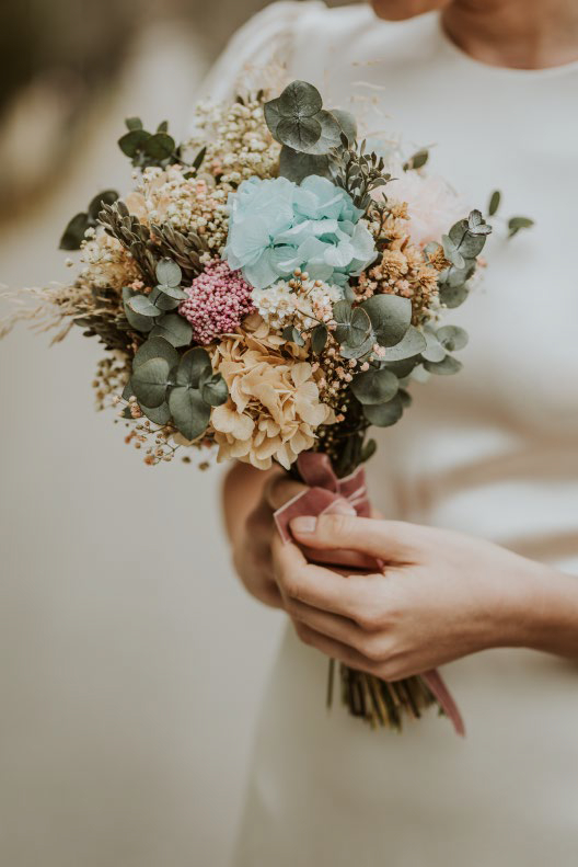 Bouquet ramo preservado de novia