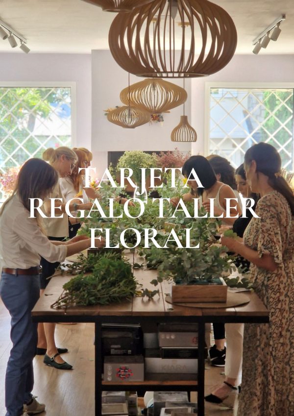 VALE REGALO PARA UN TALLER FLORAL