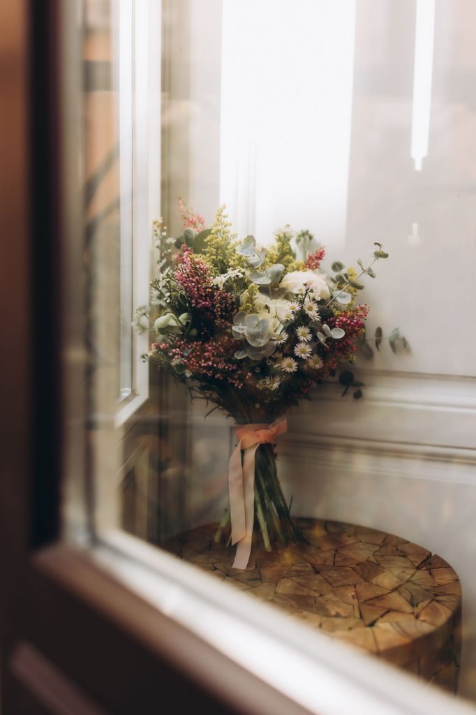 Ramo de flores naturales