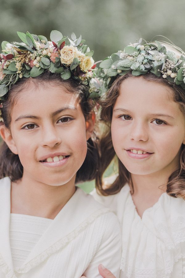 Corona de comunión personalizada <a href="https://www.floresenelcolumpio.com/te-casas-visita-nuestro-taller/" class="fl_cita et_btn button et_btn_md outlined color-custom   button_flcl" role="button" title=""><span>PIDE TU CITA</span></a>