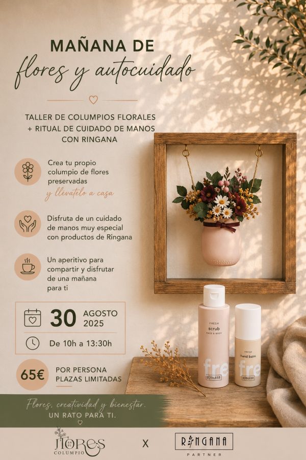 taller de flores en Torrelodones, Madrid