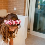 diadema de hortensias