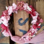 diadema de hortensias