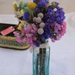 FLores en botellas antiguas