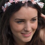 Diadema de hortensias