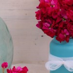 Detalle de alhelí decoración floral alhelí