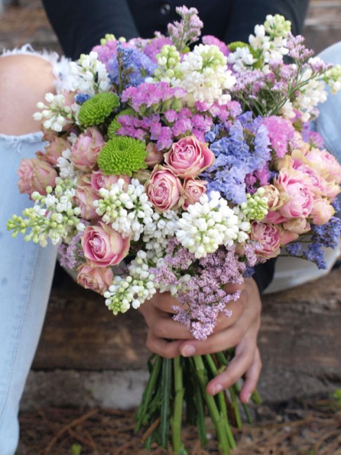 Ramo de novia silvestre