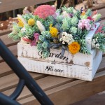 Centro de flores secas