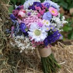 bouquet morado