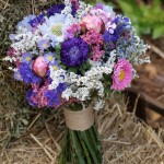 bouquet morado