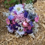 bouquet morado