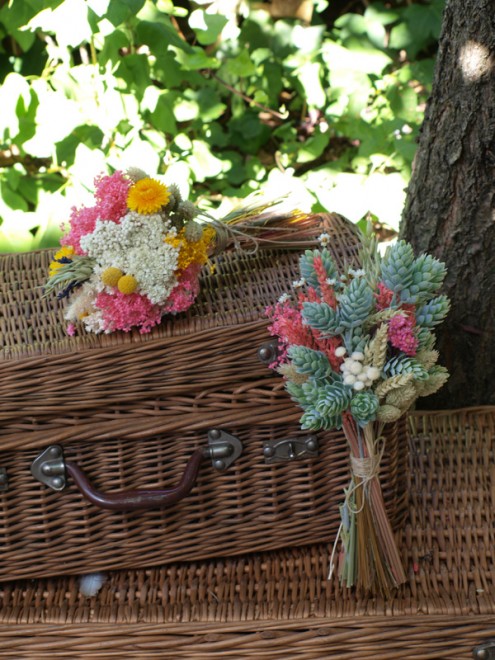 ramito de flores secas