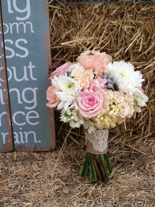 bouquet tonos pastel