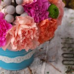 pintando con claveles