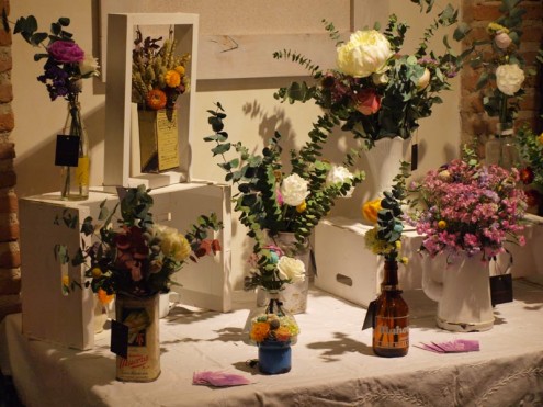 FLores para Adolfo Domínguez