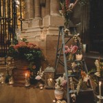 Decoración floral de la iglesia