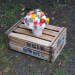 Centro de flores naturales con ranúnculos, claveles, eucalipto, ...