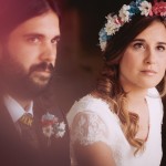 Corona de margaritas para el pelo