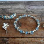 Corona de flores para comuniones y pajes de novia