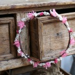 Corona de flores para comuniones y pajes de novia