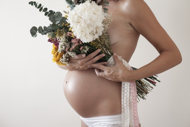 Flores para embarazadas - Flores en el Columpio