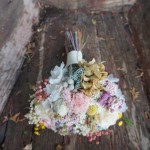 Ramo de flores preservadas