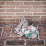 Ramo de novia en color menta