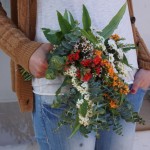 Ramo de novia discreto pero coqueto